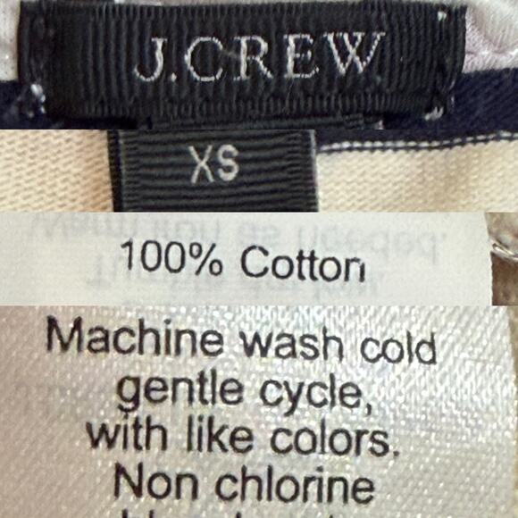 J.Crew Colorblock Top in Neutral Stripe size XS - Picture 10 of 12